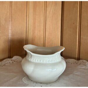 Lenox Vintage Ivory Porcelain Colonial Collection Sugar Bowl Mini Vase USA